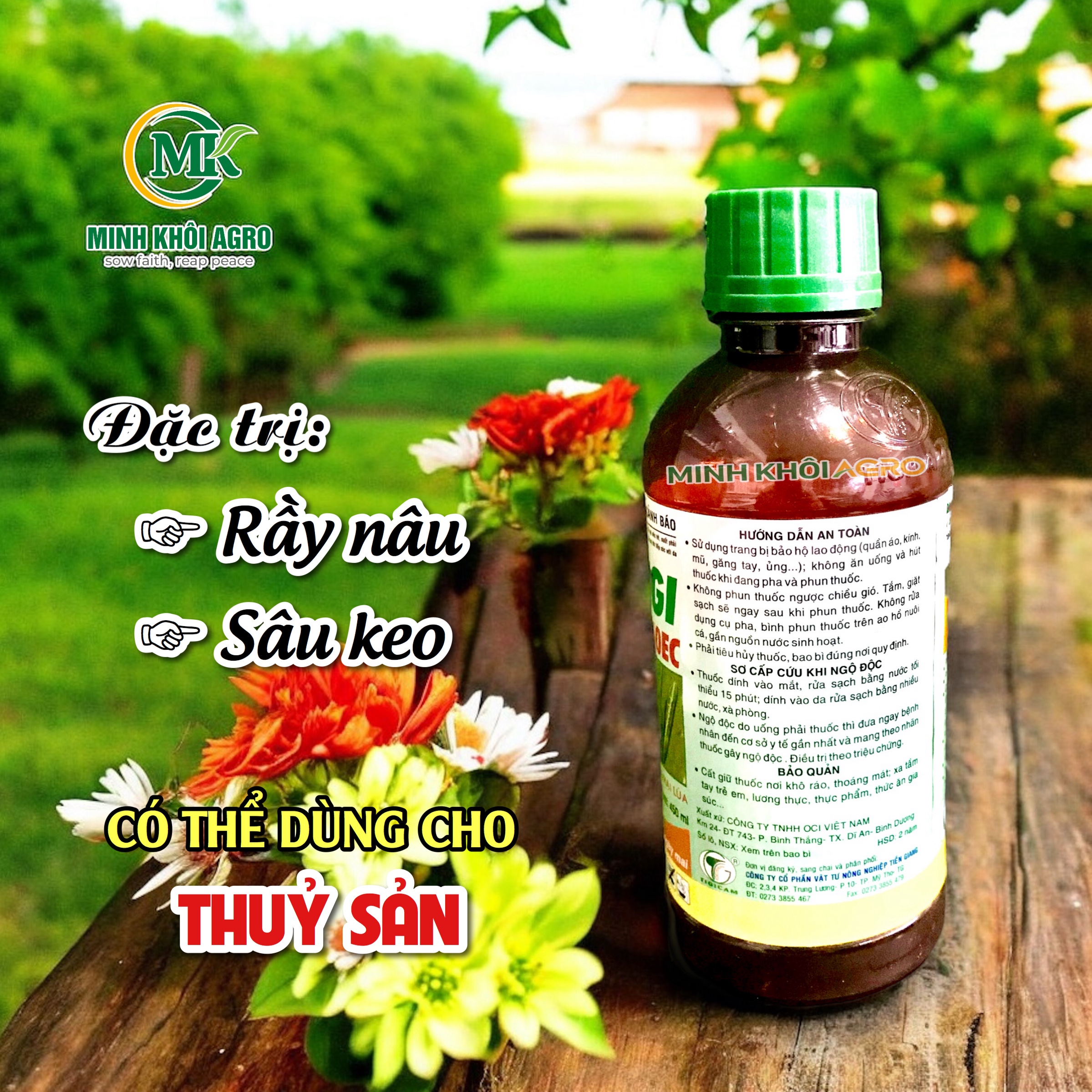 Thuốc trừ sâu BassaTigi 50EC - Chai 450ml